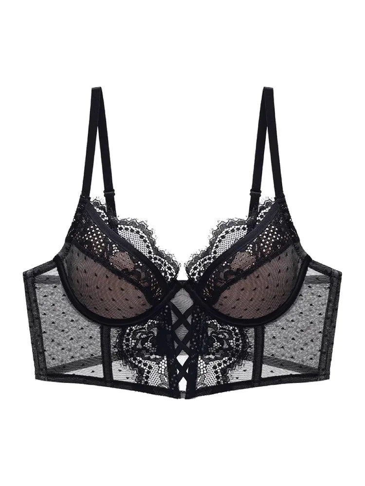 Noir Étoile Lace Lingerie Set