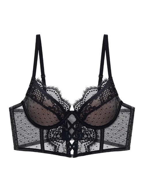Noir Étoile Lace Lingerie Set